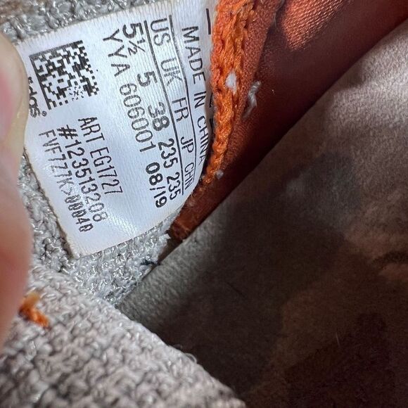 Adidas x Wood Wood Ultra Boost 19‎ Sneakers Running Shoes Womens Size 5.5 - Picture 9 of 9